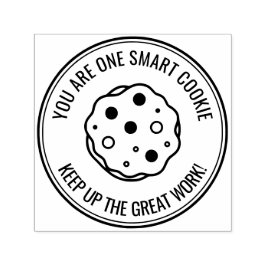 Smart Cookie Teacher Motivational Permastempel