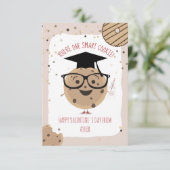 Smart Cookie Unterrichtsraum Foto Valentine Karte (Stehend Vorderseite)