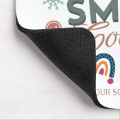 Smart Cookies Boho Weihnachten Mousepad (Ecke)