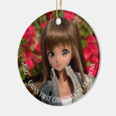 Smart Doll Gaia first Christmas Keramik Ornament (Links)