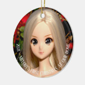 Smart Doll Melody First Chritmas Foto Keramik Orn Ornament (Links)