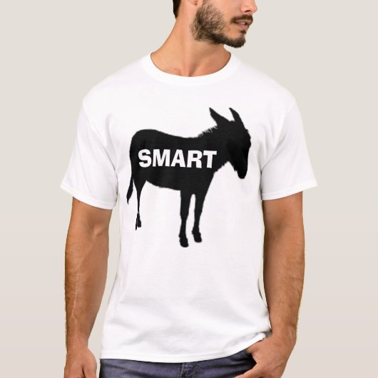 SMART DONKEY T - SHIRT (Vorderseite)
