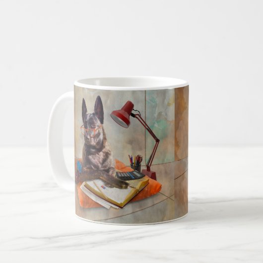 Smart Dutchie Dog Kaffeetasse (Vorderseite Links)