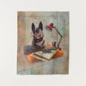 Smart Dutchie Dog Wandteppich (Vorderseite)