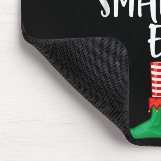Smart Elf Christmas Party Matching Family Group Pa Mousepad (Ecke)