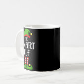 Smart Elf Family Matching Group Christmas  Kaffeetasse (Vorderseite Links)