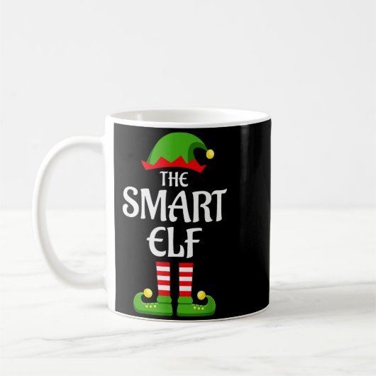 Smart Elf Family Matching Group Christmas  Kaffeetasse (Links)