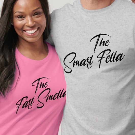 Smart Fella Shirt, Paare Shirt, Funny Shirt