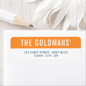 SMART Fett minimaler einfacher Typ dunkelblau oran (Insitu)