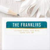 SMART Fett Minimaler einfacher Typ Gold aquamarin  (Insitu)