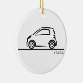 Smart Fortwo Keramik Ornament (Rechts)