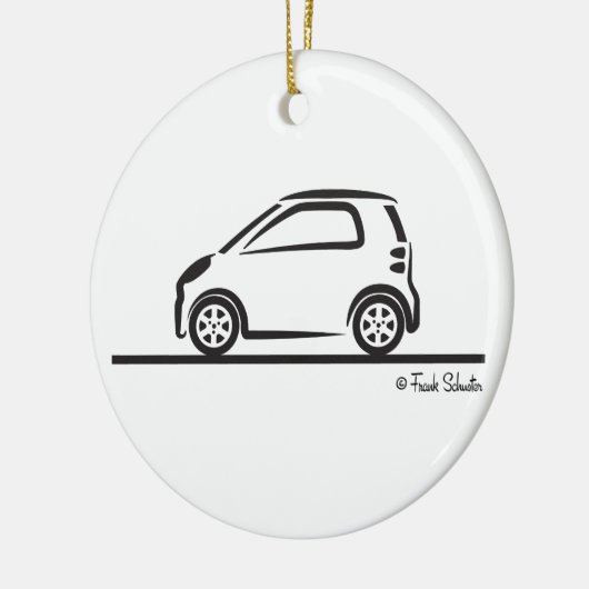 Smart Fortwo Keramik Ornament (Links)