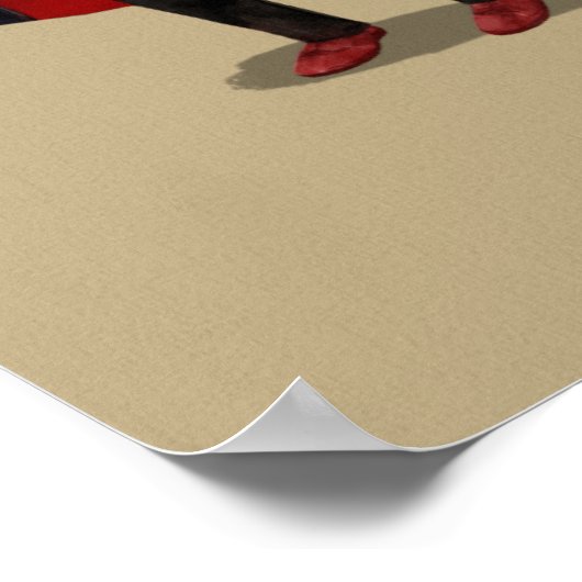 Smart Fox Poster (Ecke)