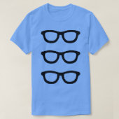 Smart Glasses Muster T-Shirt (Design vorne)