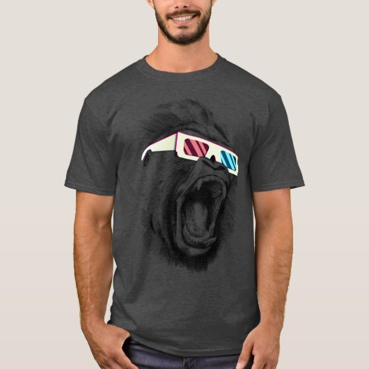 Smart Gorilla T - Shirt (Vorderseite)