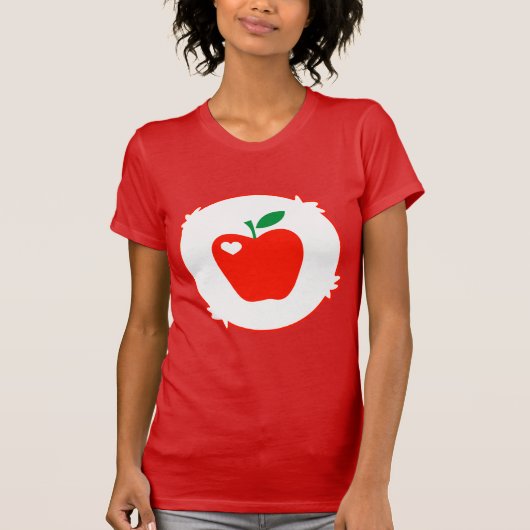 Smart Heart Bear Teacher Bear T-Shirt (Vorderseite)