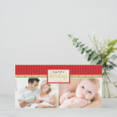 SMART HOLIDAY FOTOKARTE :: Wegweiser 1L Feiertagskarte (Stehend Vorderseite)