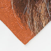 Smart Irish Setter Dog Fleecedecke (Ecke)