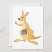 Smart Kangaroo Einladung (Vorderseite)