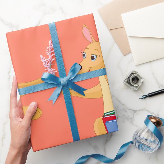Smart Kangaroo Geschenkpapier