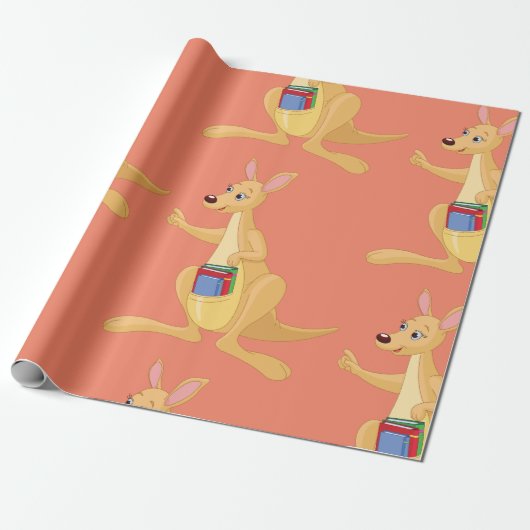 Smart Kangaroo Geschenkpapier (Ungerollt)