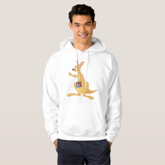 Smart Kangaroo Hoodie (Vorne ganz)