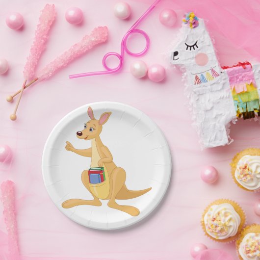 Smart Kangaroo Pappteller (Party)