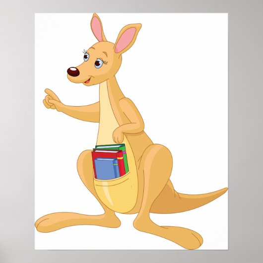 Smart Kangaroo Poster (Vorne)