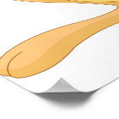 Smart Kangaroo Poster (Ecke)