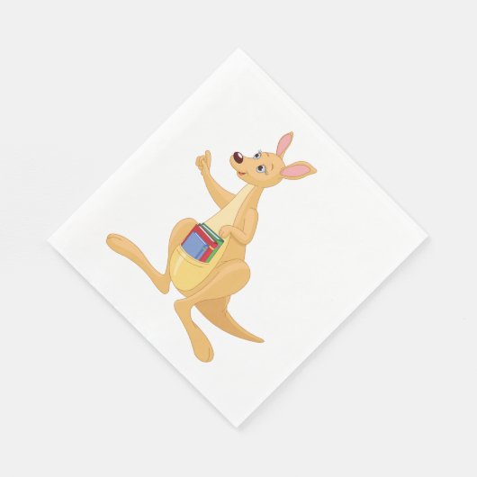 Smart Kangaroo Serviette (Ecke)