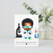 Smart Kid Postkarte (Stehend Vorderseite)