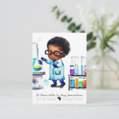 Smart Kid Postkarte (Stehend Vorderseite)