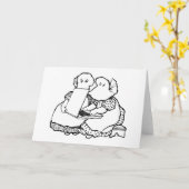 Smart-Logo-Grußkarte von Sunbonnet Karte (Gelbe Blume)