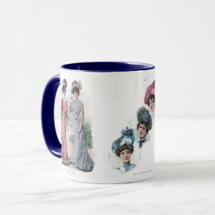 Smart Midsommer Hats, Afternoon Gowns - 1901 Tasse