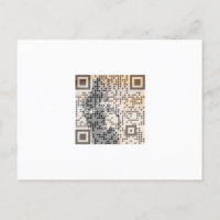 Smart Orange Shades Monochrome Indie Song Qr Code