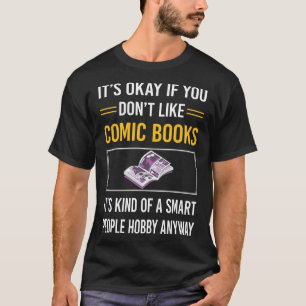 Smart People Comic Books Comic T-Shirt
