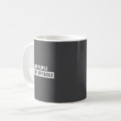 Smart People Don't Get Offended Sarcastic Saying  Kaffeetasse (Vorderseite Links)