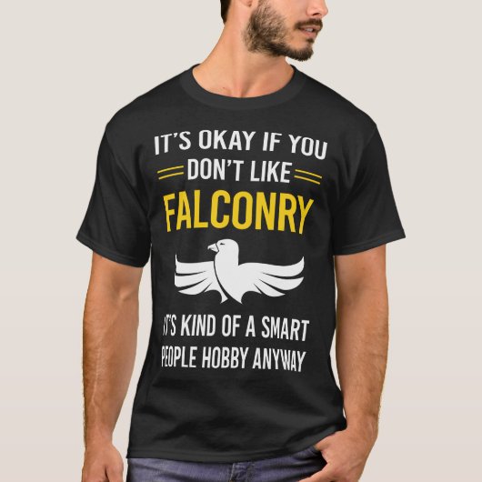 Smart People Falconry T-Shirt (Vorderseite)