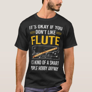 Smart People Flute T-Shirt