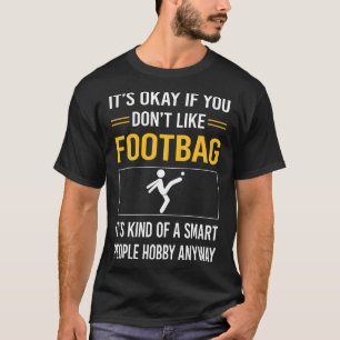Smart People Footbag Hacker Sack Sacker T-Shirt