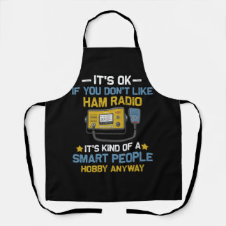 Smart People Hobby jedenfalls Ham Radio Operators Schürze