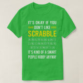 Smart People Hobby Scrabble T-Shirt (Design vorne)