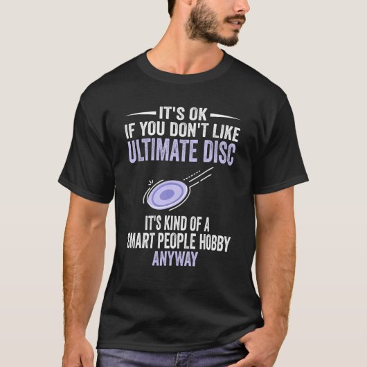 Smart People Hobby Ultimate Disk Ultimate Frisbee T-Shirt (Vorderseite)