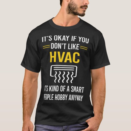 Smart People HVAC T-Shirt (Vorderseite)
