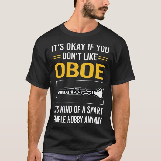 Smart People Oboe T-Shirt (Vorderseite)
