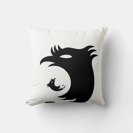 Smart Phoenix Kissen (Vorderseite)