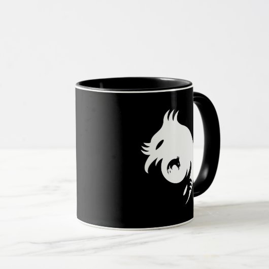 Smart Phoenix Tasse (VorderseiteRechts)