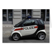 Smart Polizei Auto (Vorderseite (Horizontal))