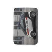 Smart Polizei Auto Badematte (Vorderseite Vertikal)
