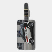 Smart Polizei Auto Gepäckanhänger (Vorderseite vertikal)